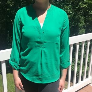 NWT The Limited V Neck Blouse